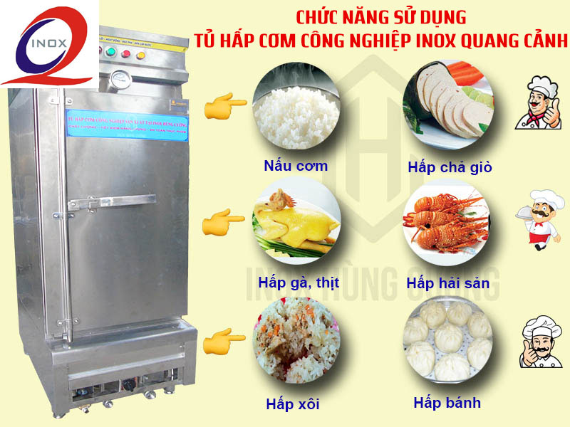 Hình minh họa bài viết: Tủ hấp cơm